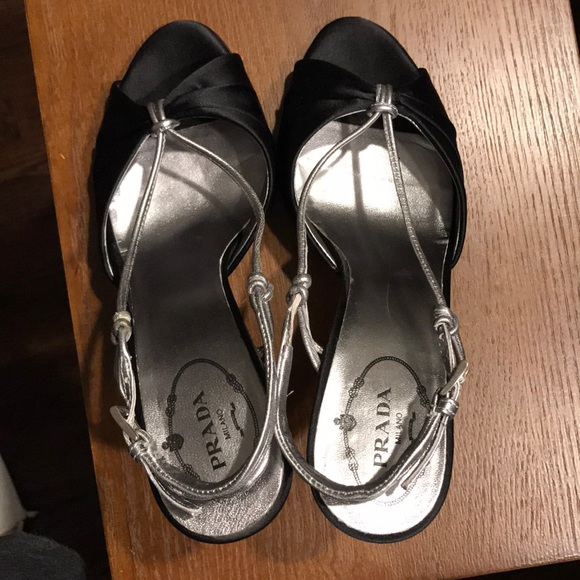 Prada raso liberty satin pumps - Picture 3 of 5